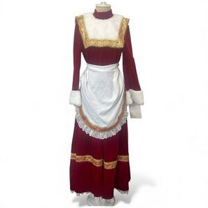 Mrs Claus Santa Claus Christmas Size Small Costume Xmas Dress Deluxe